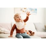 Petite&Mars bryndák silikonový Sam Beige Dandelion – Zboží Dáma