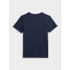 Dětské tričko 4F T-Shirt 4FJAW23TTSHM0797 Tmavomodrá Regular Fit 164