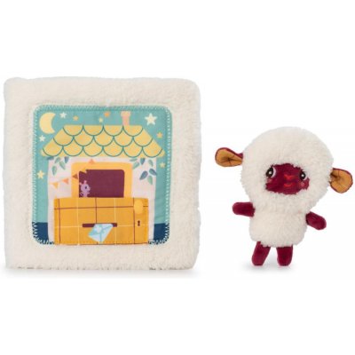 Lilliputiens textilní knížka s prstovou loutkou - dobrou noc s ovečkou Yvon – Hledejceny.cz