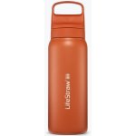 LifeStraw Go 2.0 Stainless Steel Kyoto Orange 0,7l – Zboží Mobilmania