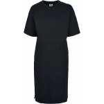 Urban Classics středně dlouhé šaty Ladies Organic Oversized Slit Tee Dress černá – Hledejceny.cz