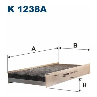 Filtr, vzduch v interiéru FILTRON K 1238A – Hledejceny.cz