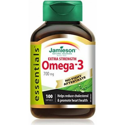 Jamieson Omega-3 Extra 700 mg 100 kapslí – Hledejceny.cz