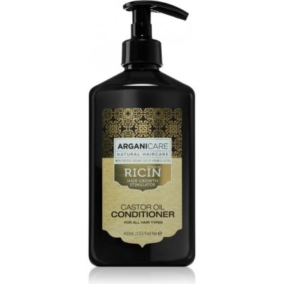Arganicare Ricin Hair Growth Stimulator bezoplachový kondicionér 400 ml