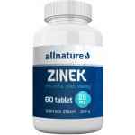 Allnature Zinek 25 mg 60 tablet – Hledejceny.cz