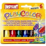 Playcolor Temperové barvy set 6 ks tuhé – Zboží Mobilmania