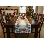 Mybesthome Vánoční ubrus - běhoun SNOWMANS FRIENDS 40x140 cm – Zboží Dáma Mybesthome Vánoční ubrus - běhoun SNOWMANS FRIENDS 40x140 cm – Zboží Dáma