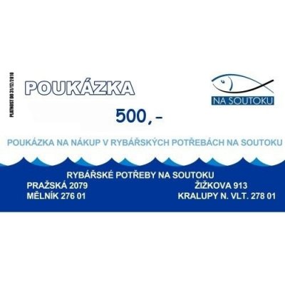Dárkový poukaz 500 – Zboží Mobilmania