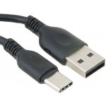 Aligator DKAC82BK USB-C s prodlouženým konektorem, 2A, 1m – Zboží Živě