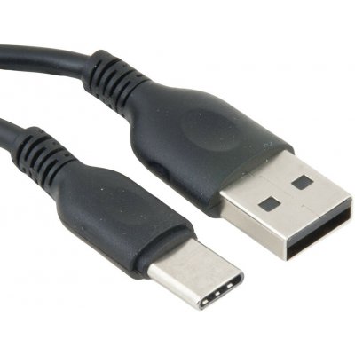 Aligator DKAC82BK USB-C s prodlouženým konektorem, 2A, 1m – Zboží Živě