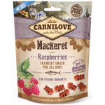 Carnilove Dog Crunchy Snack Mackerel with Raspberries 200 g – Zboží Mobilmania