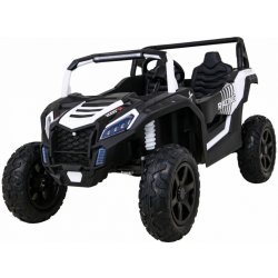 Mamido elektrické autíčko Buggy ATV Strong Racing nafukovací kola bílá