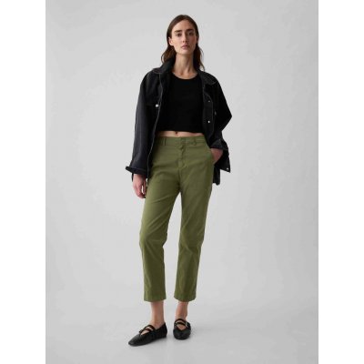 GAP DOWNTOWN dámské kalhoty khaki – Zboží Dáma