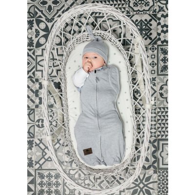 Sleepee Zavinovačka Second Step Swaddle s čepičkou Béžová – Zboží Mobilmania