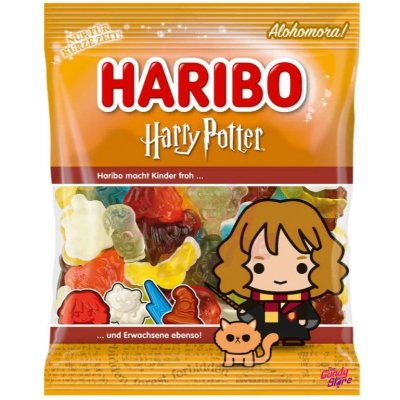 Haribo Harry Potter Hermione s ovocnou a kolovou příchutí 80 g – Sleviste.cz