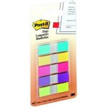 Záložky 3M Post-it 683-5 12 × 43 mm, plastové, 5 barev, 12653 – Hledejceny.cz