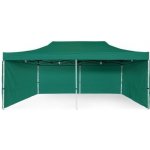 Expodum Nůžkový stan 3x6m ocelový Zelená Bez bočních plachet – Zboží Mobilmania
