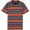 Pánské Tričko Santa Cruz triko Mono Lined Oval Dot Stripe Terracotta Stripe