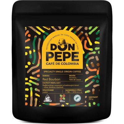 Don Pepe Red Bourbon zrnková 250 g – Hledejceny.cz