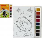 Krtek Omalovánky s vodovými barvami a štětcem Miler Zdeněk – Zboží Dáma