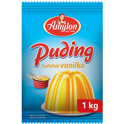 Amylon krémový prášek Pudink vanilkový 1 kg – Hledejceny.cz