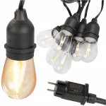 Verk 12300 LED Venkovní řetěz girlanda 15 žárovek IP44 15 m – Hledejceny.cz