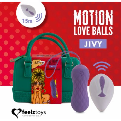 FeelzToys Remote Controlled Motion Love Balls Jivy – Hledejceny.cz