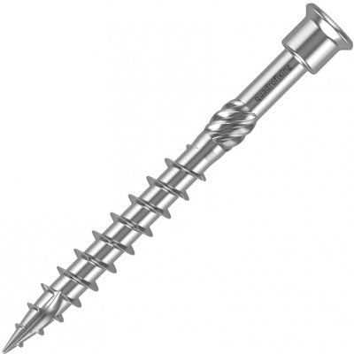 Nerezové vruty 4×40 mm – pro terasovou distanční lištu (200 ks) – Hledejceny.cz