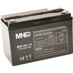 MHPower Pb akumulátor VRLA AGM 12V / 100Ah (MS100-12; MS100-12 – Zboží Živě