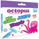 Octopus voskovky jumbo 12 barev 012/R – Zboží Mobilmania