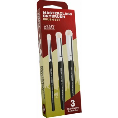 The Army Painter Masterclass Drybrush Set - 1 sada – Zboží Dáma