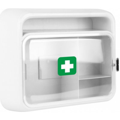 Traiva 18276 Nástěnná lékárnička prosklená NL3 Bílá FAB-001 – Hledejceny.cz