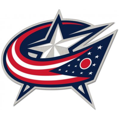 Wincraft Odznak Columbus Blue Jackets NHL Enamel Pin Jewelry Card – Zboží Dáma