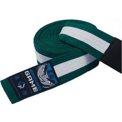 BJJ Ground Game ZELENO-BÍLÝ – Hledejceny.cz