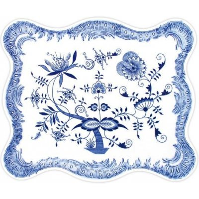 Cibulák Dubí Podnos ozdobný cibulový porcelán 10092 – Sleviste.cz