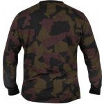 Avid Carp Triko s Dlouhým Rukávem Distortion Camo Lite T-Shirt Long Sleeve – Sleviste.cz