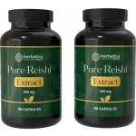 Herbatica Zvýhodněný set: 2× Reishi Extract 30 % polysacharidů 90 kapslí – Hledejceny.cz
