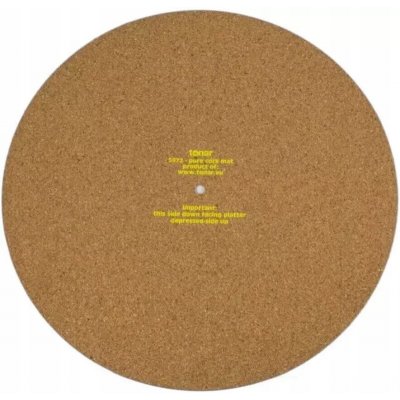 Tonar Pure Cork Platter Mat: Kvalitní korkový slipmat – Zboží Mobilmania