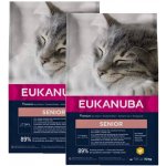 Eukanuba Cat Senior All Breeds Top Condition Chicken & Liver 2 x 10 kg – Hledejceny.cz