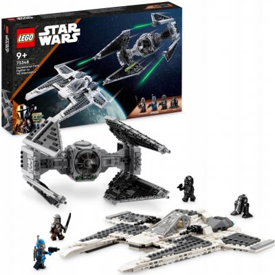 LEGO® Star Wars™ 75348 Mandalorianská stíhačka třídy Fang proti TIE Interceptoru – Zboží Mobilmania