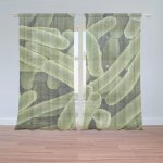 Sablio Záclony Bakterie: 2ks 150x250cm – Hledejceny.cz