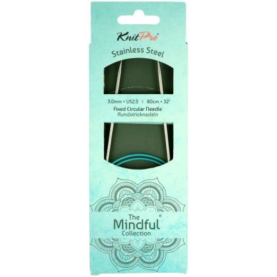 Kruhové jehlice KnitPro Mindful 80 cm 3 mm – Sleviste.cz