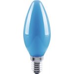 Flair LED žárovka E14 2W modrá – Zboží Živě