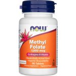 Now Foods Foods Methyl Folate 1000mcg 90 tablet – Hledejceny.cz