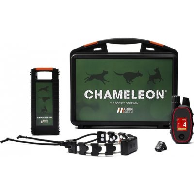 MARTIN SYSTEM® Elektronický obojek CHAMELEON® III B LARGE & K9 & FINGER KICK – Zbozi.Blesk.cz