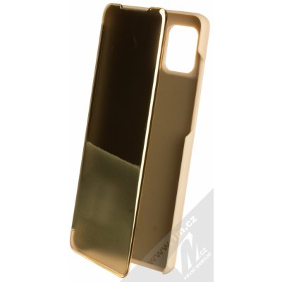 Pouzdro 1Mcz Clear View Samsung Galaxy Note 10 Lite zlaté