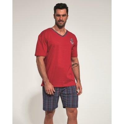 Cornette 32694 Anchor 2 pyžamo krátké červené – Zboží Mobilmania