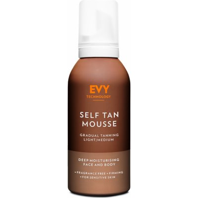 EVY Technology EVY Self Tan mousse Light / Medium 150 ml – Zboží Dáma