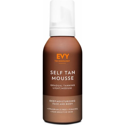 EVY Technology EVY Self Tan mousse Light / Medium 150 ml – Hledejceny.cz