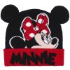 Dětská čepice Zimní dětská čepice Mickey Mouse s ušima a nápisem